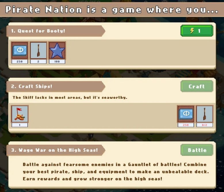 Pirate Nation Gameplay