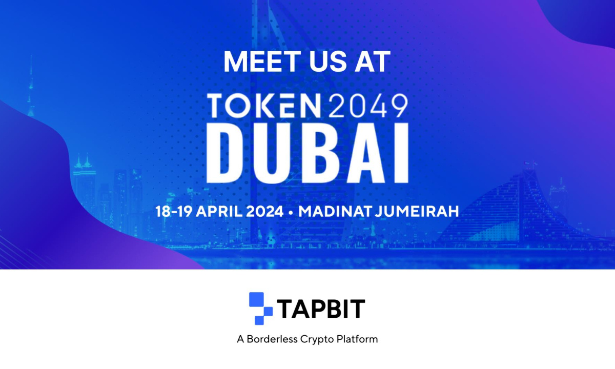 Tapbit Launches Global Partner Program: Unlocking Opportunities For Web3 Enthusiasts &amp; TOKEN2049 Dubai