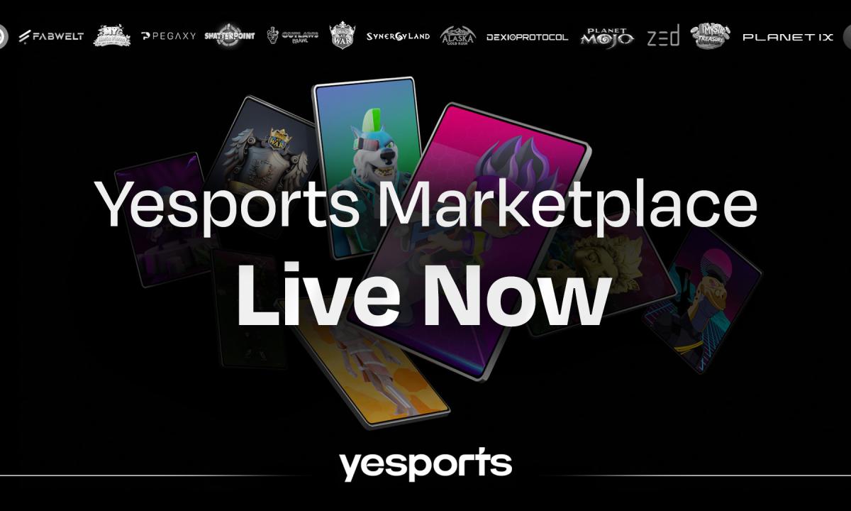 Yesports Launches the Largest Esports Marketplace for Gaming Expansion into Web3