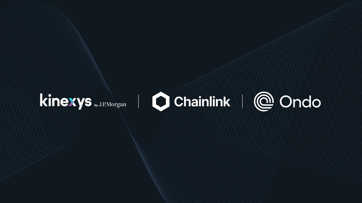 JPMorgan Uses Kinexys to Settle OUSG Tokenized Treasuries on Public Blockchain With Chainlink, Ondo