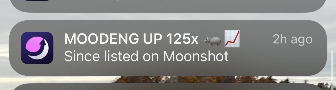 Moonshot Push Notification