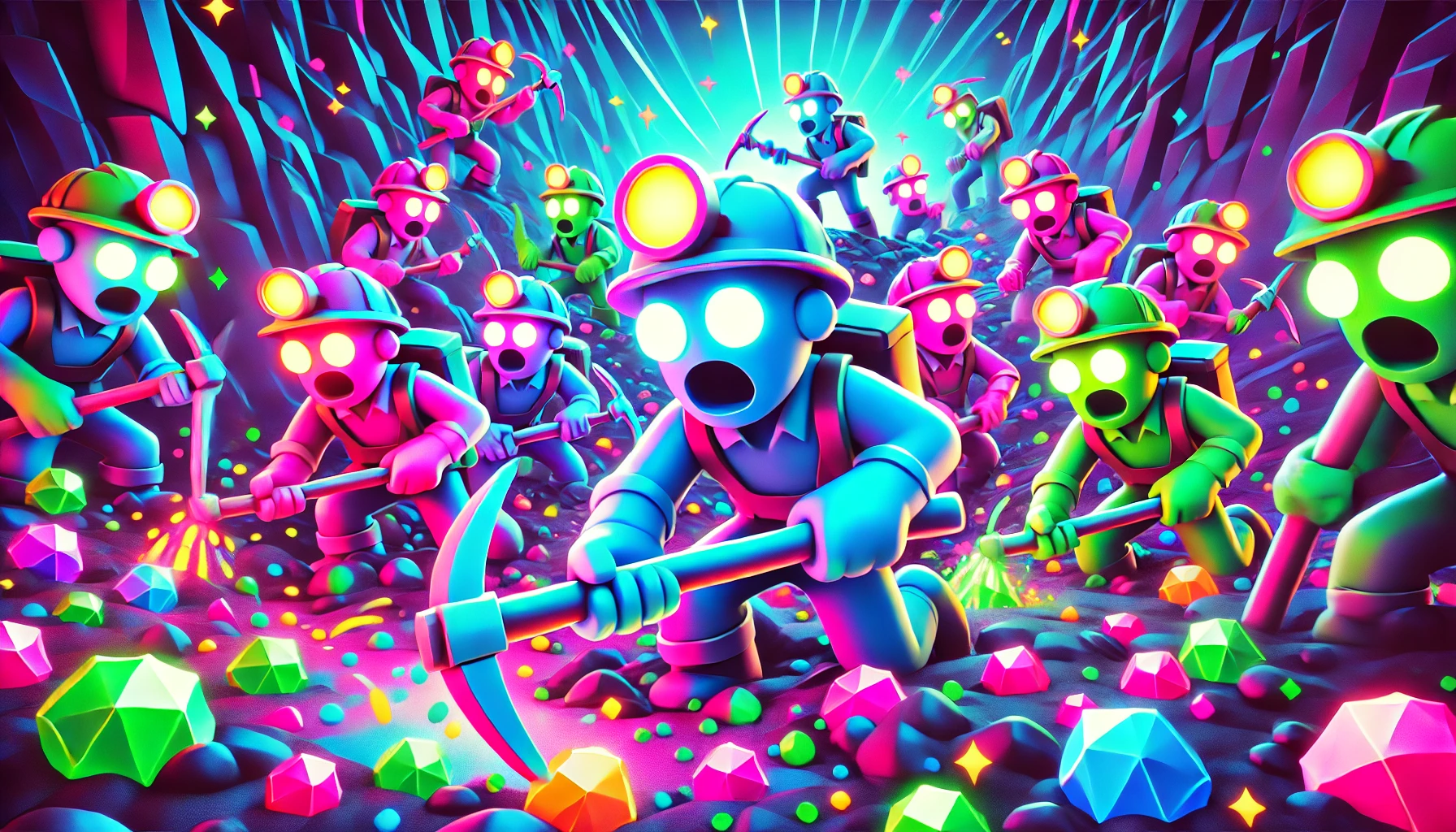 frenzied miners