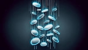 tokens raining from the sky