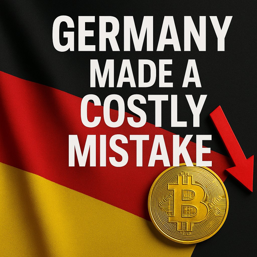 Germany Sold 50,000 Bitcoin Seized from Movie2K for $2.88 Billion at $57,600 Each; Bitcoin Price Doubled Since to $5.5 Billion