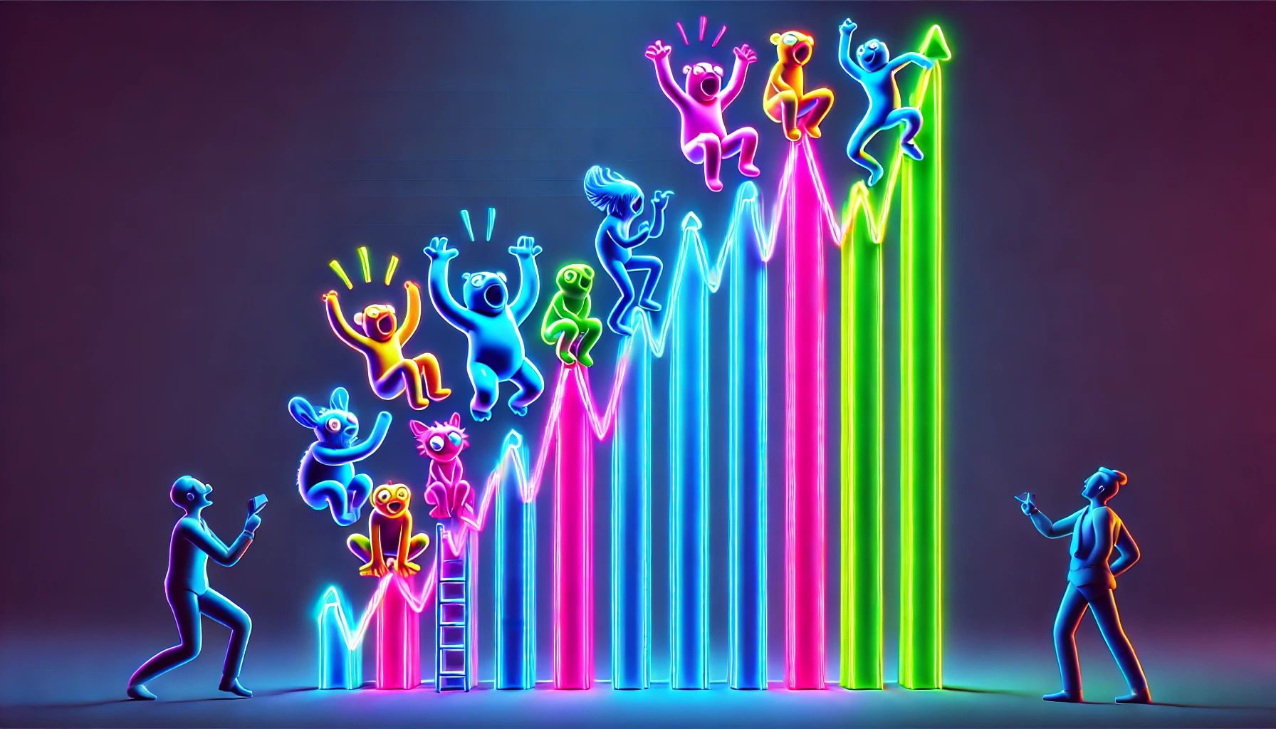 uptrending chart