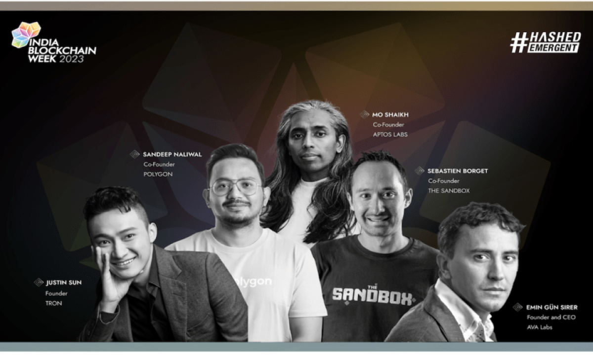 India Blockchain Week (IBW)Sandeep Nailwal, Mo Shaikh, Dr. Emin and Justin Sun as Speakers