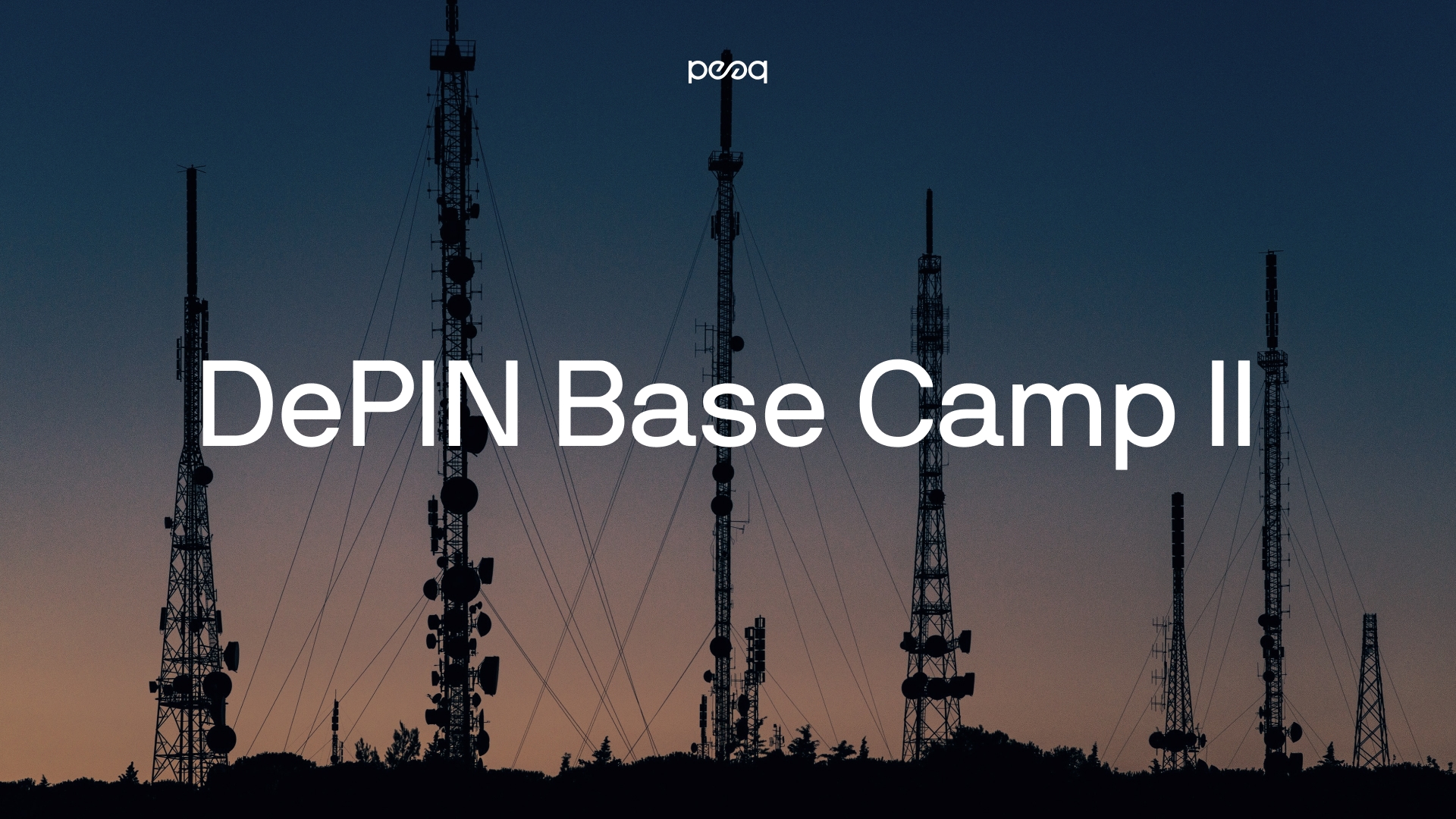 peaq Teams up with Outlier Ventures and 1kx for DePIN Base Camp II