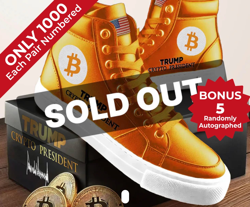 orange trump shoes