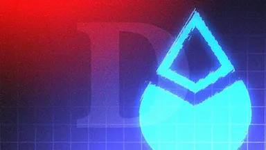 The logo of the Lido liquid staking protocol