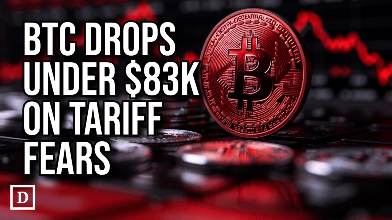 📉Bitcoin Plunges Under $83,000 on Renewed Trump Tariff Threats
