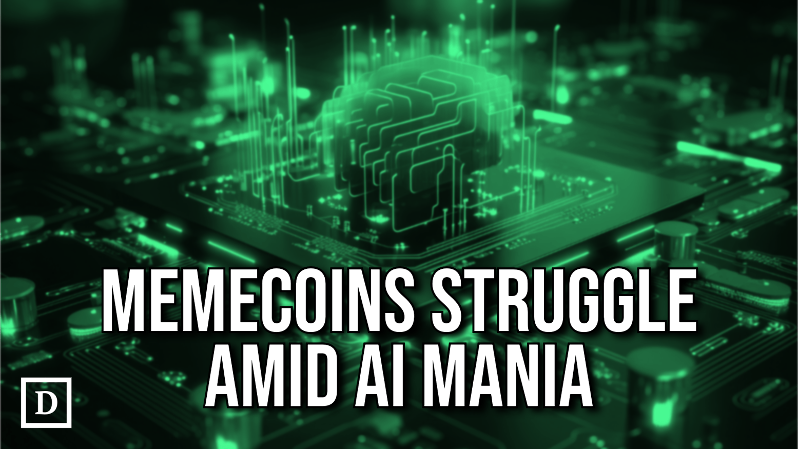 Memecoins Struggle Amid AI Mania