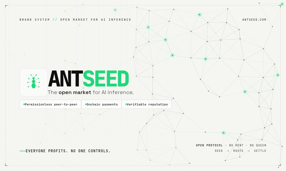 AntSeed Opens First Peer-to-Peer Rival to OpenRouter