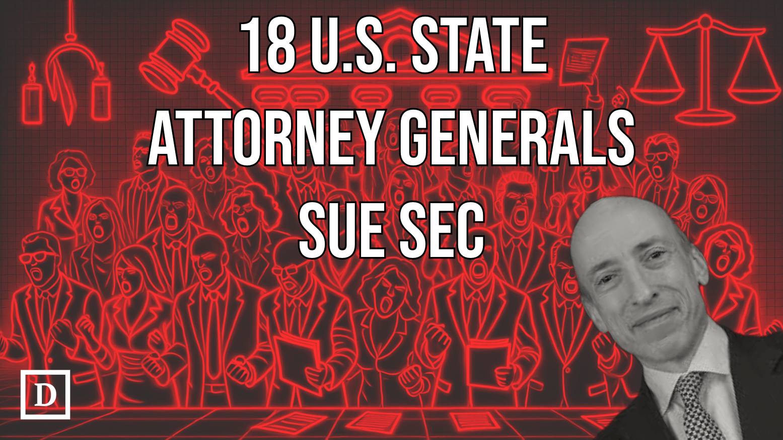 18 U.S. States Sue Gary Gensler’s SEC Over Crypto Crackdown