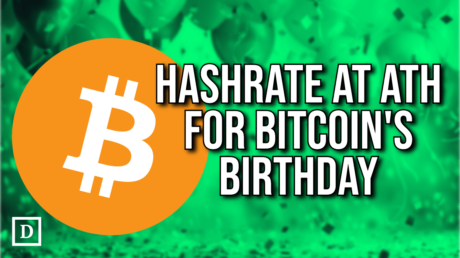 On Bitcoin’s 16th Birthday, Difficulty and Hashrate Reach All-Time Highs