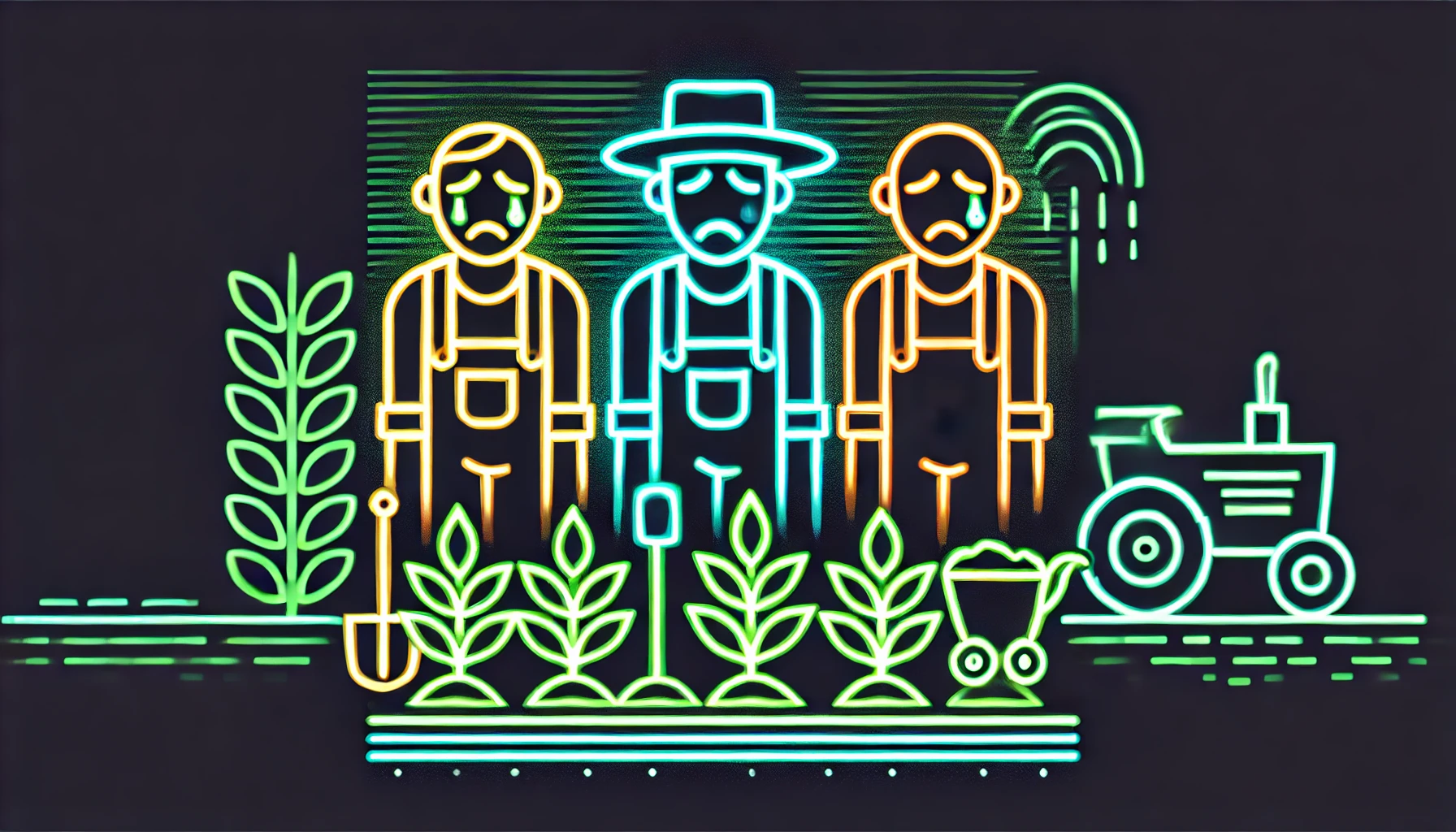 disappointed farmers