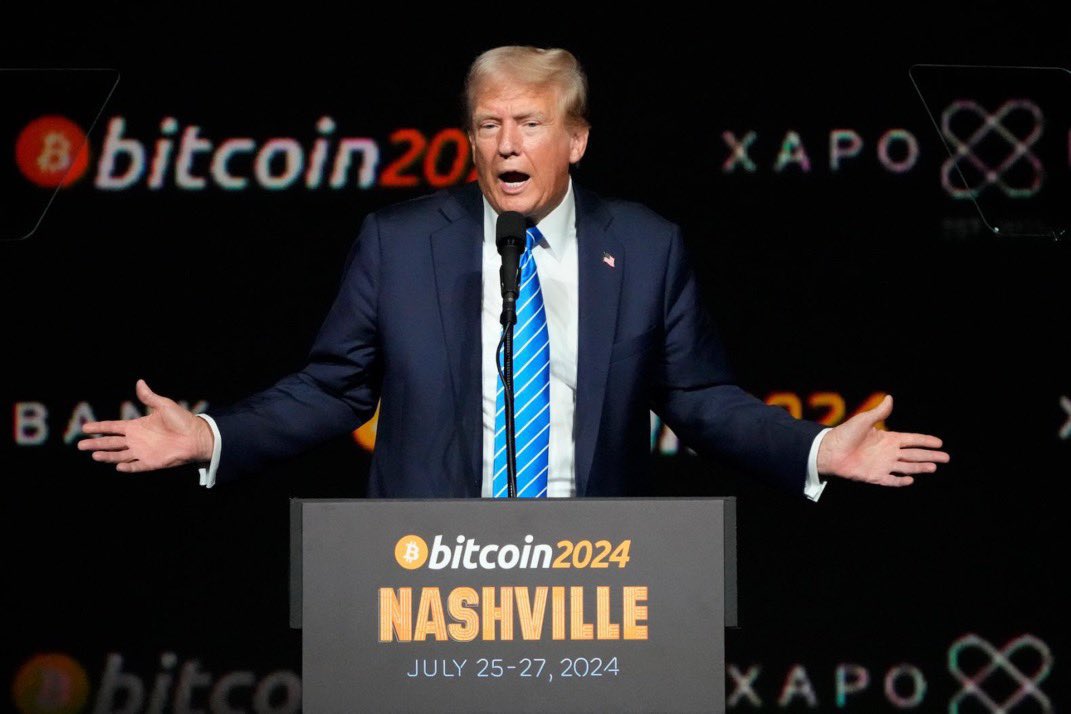 Trump Supports Crypto, Believes in AI, Aims to Make U.S. Crypto Capital