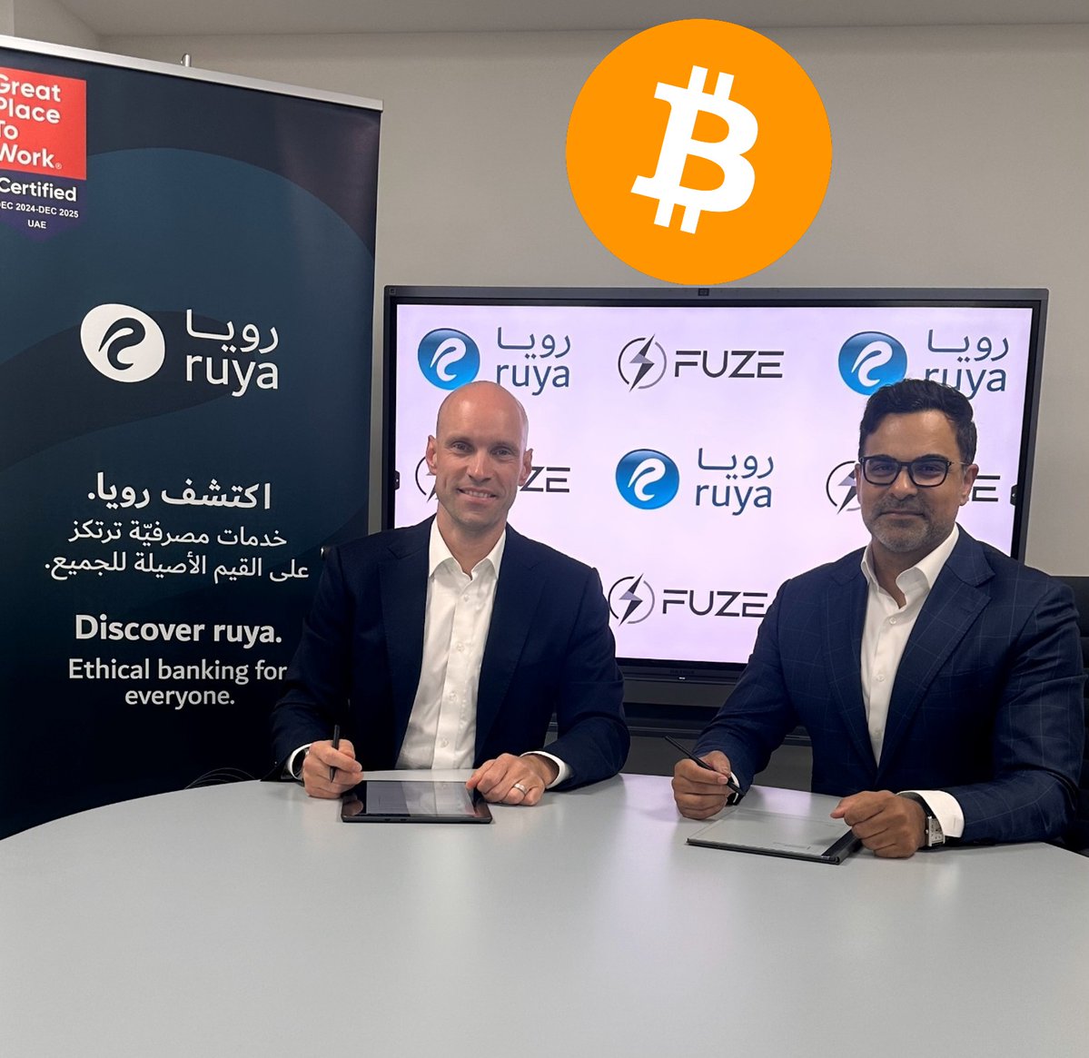 UAE Digital Bank Ruya Becomes First Shariah-Compliant Islamic Bank to Enable Bitcoin Purchases with Licensed Partner Fuze