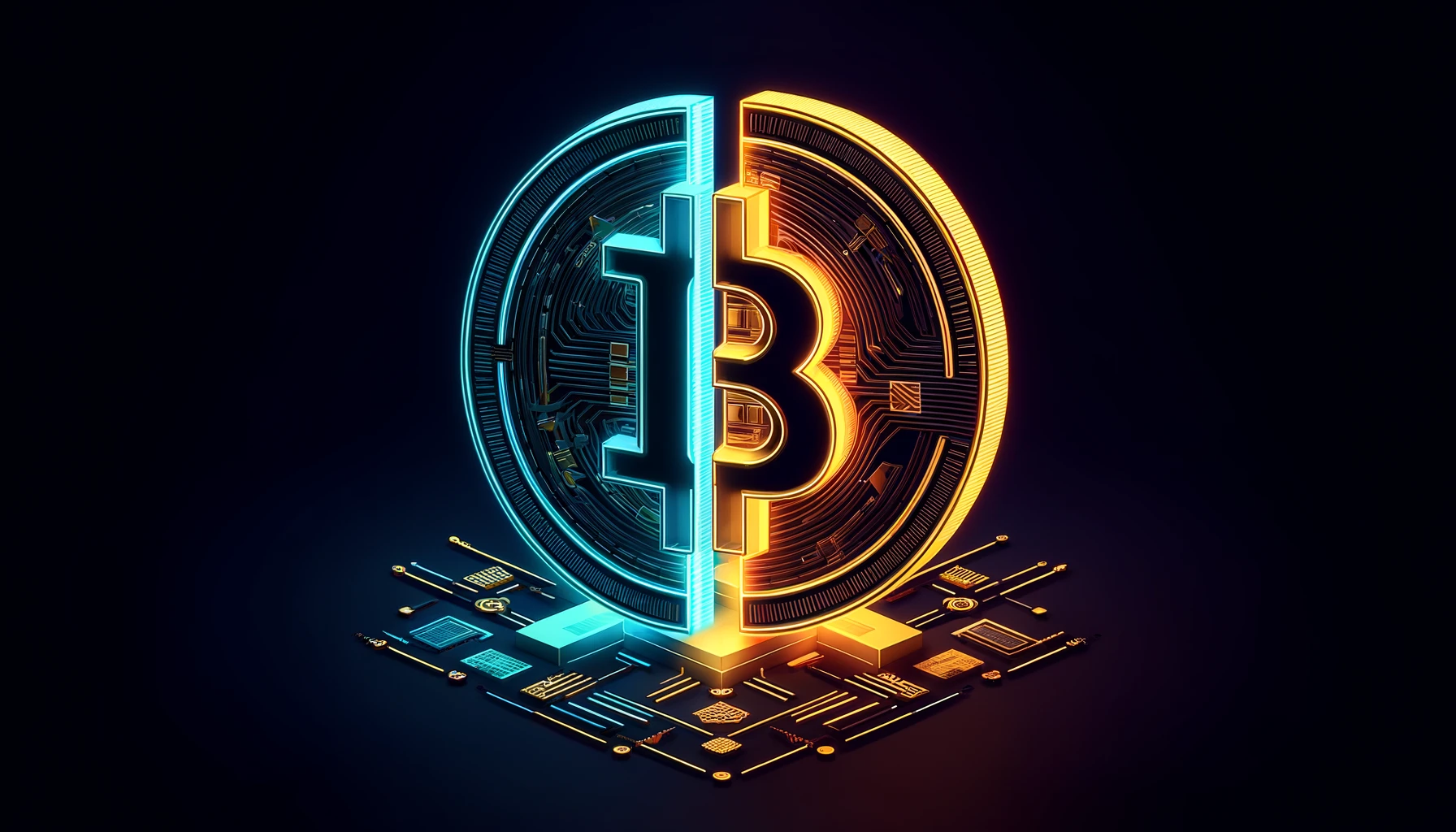 image of the bitcoin logo 
