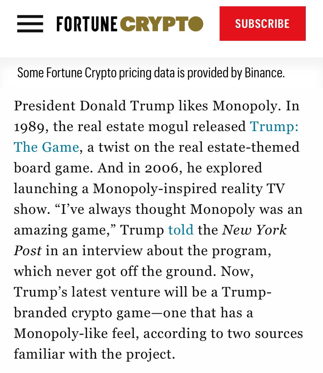 Trump's Empire: New Telegram Game Inspired by Monopoly to Launch by End of April