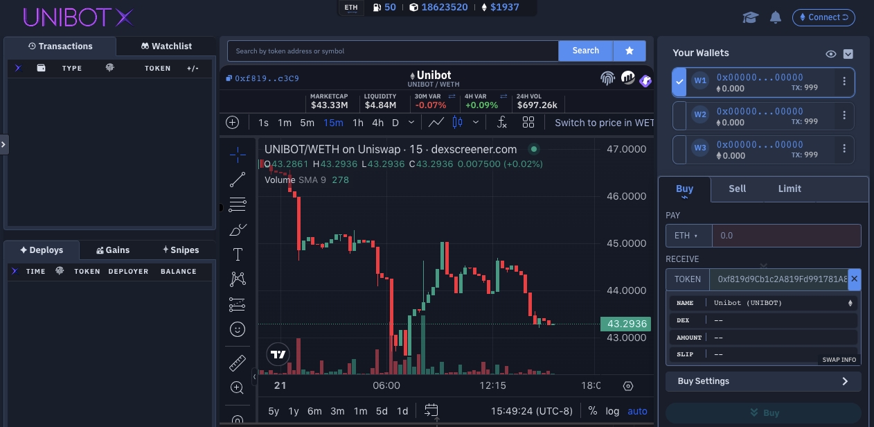 Unibot Terminal