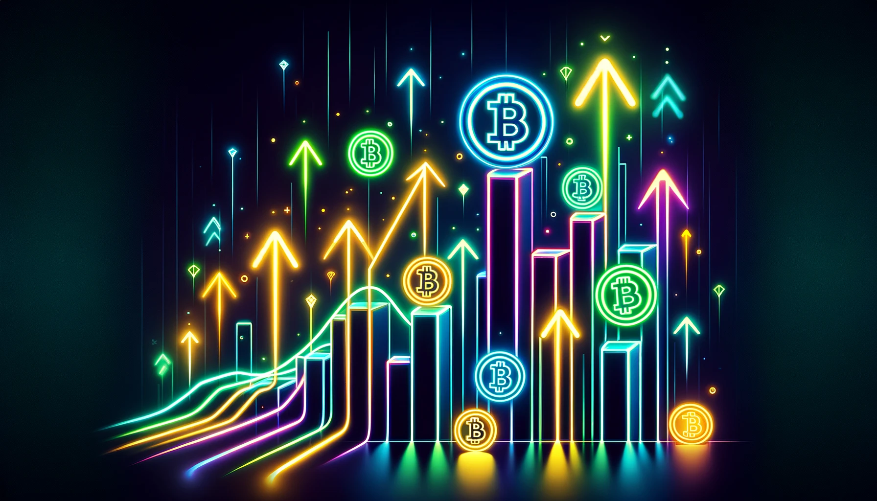 image depicting the crypto markets rallying