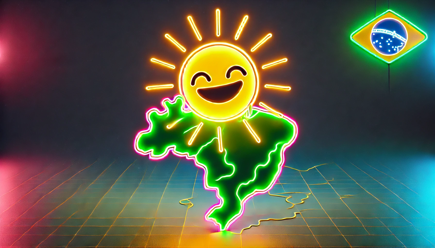 sun shining on brazil