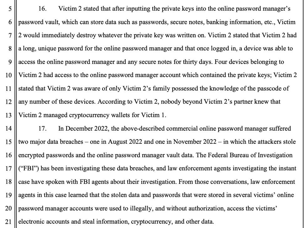 Ripple Co-Founder Chris Larsen Loses $150 Million (283M XRP) in January 2024 Due to LastPass Hack