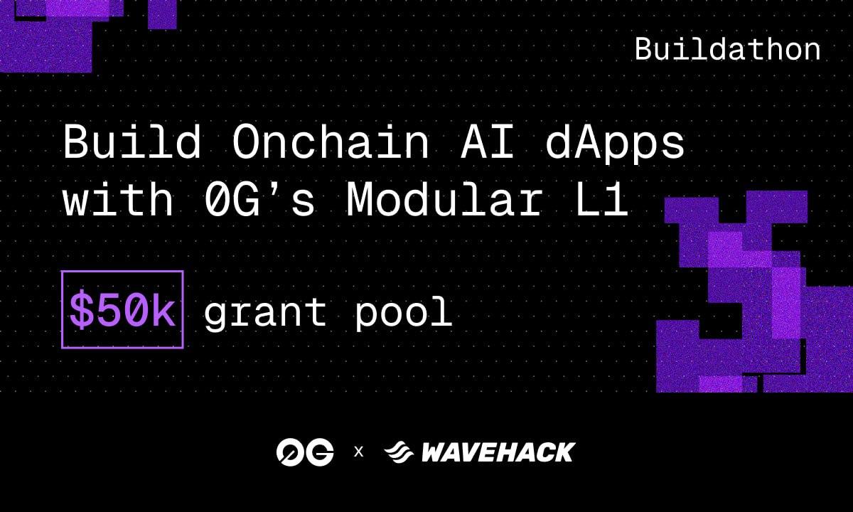 0G Launches WaveHack Buildathon for AI Developers on AKINDO With $50,000 Grant