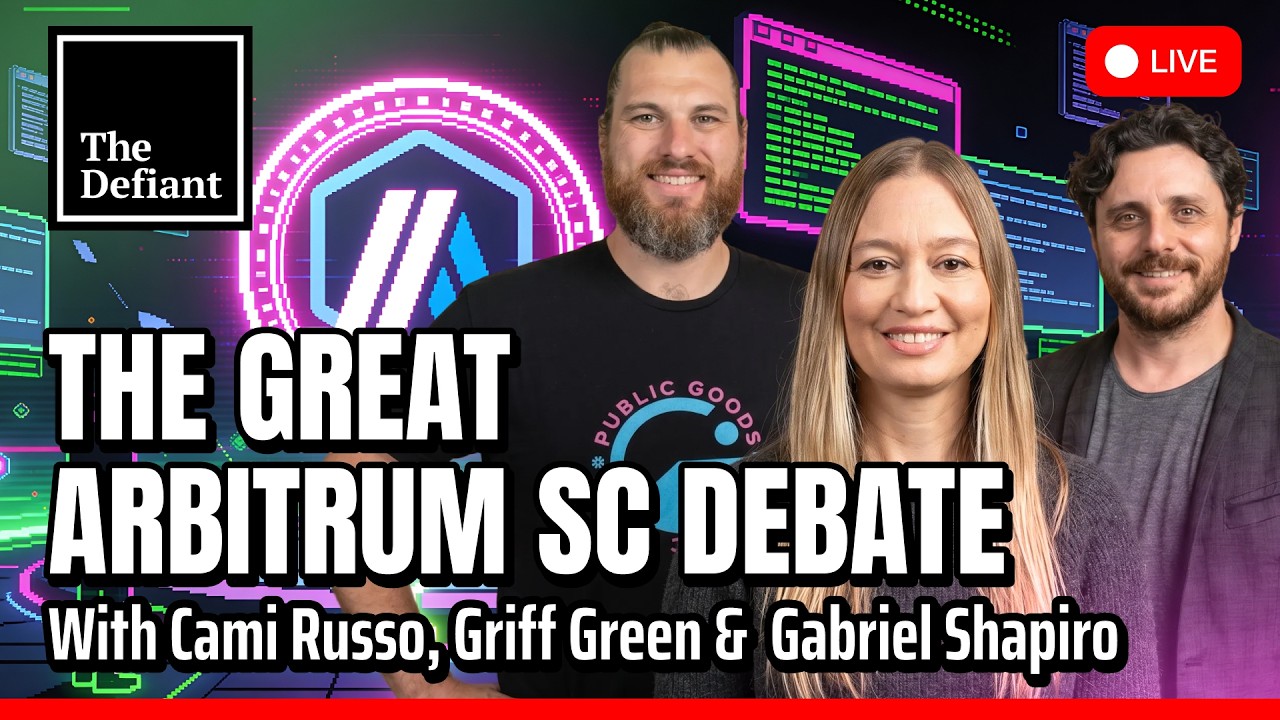  Should Arbitrum Have Frozen North Korea's Funds? Griff Green vs. Gabe Shapiro