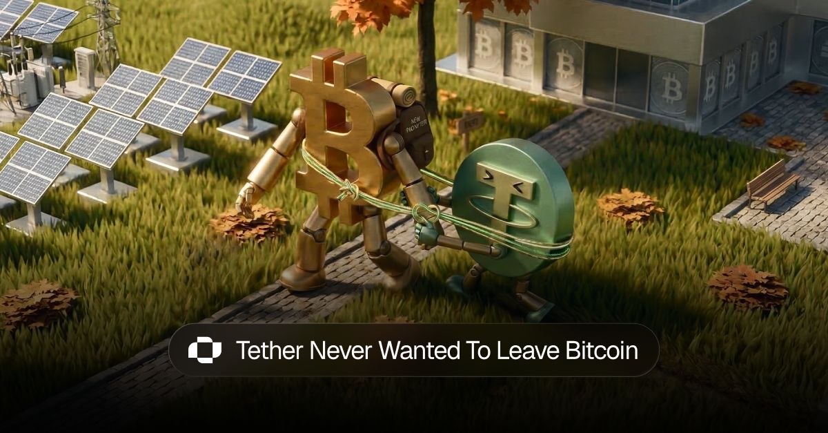 Tether Never Wanted To Leave Bitcoin
