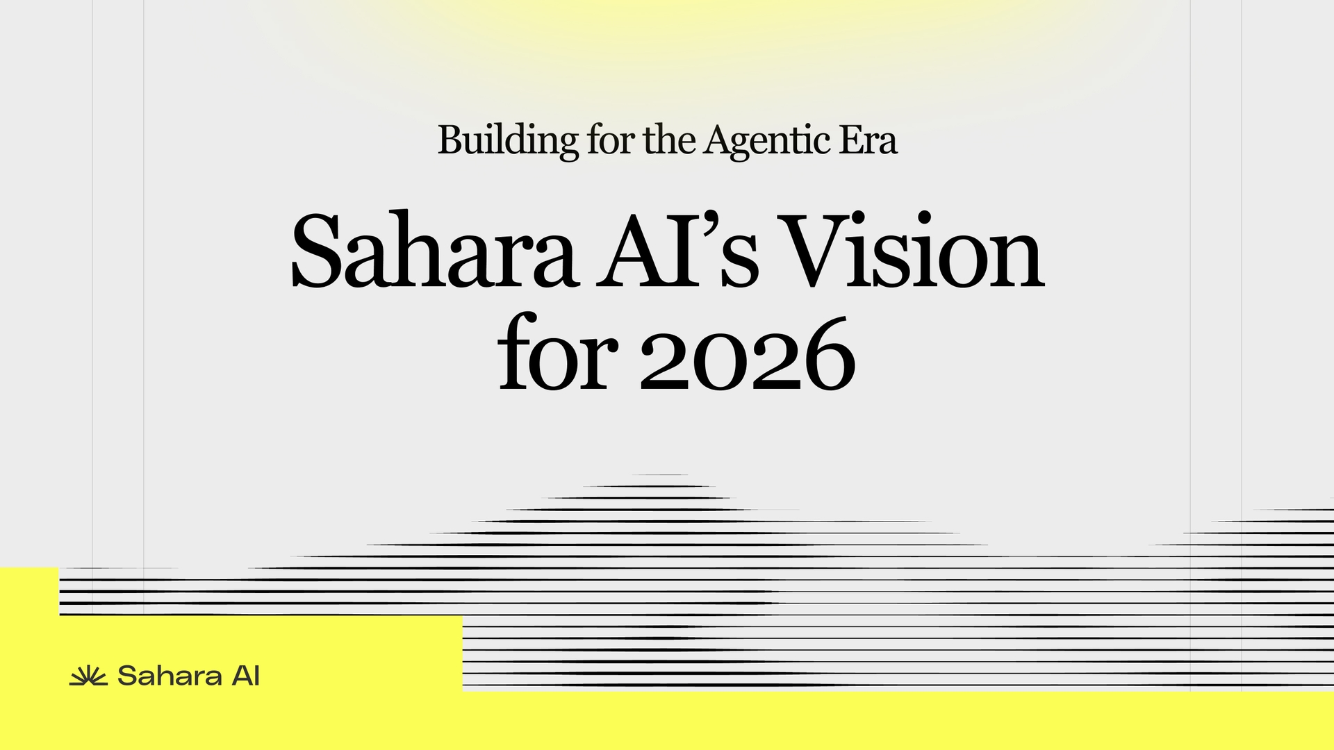 Sahara AI’s Vision for the Agentic Era