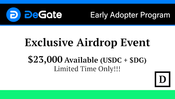 DeGens! Exclusive Airdrop Event from DeGate