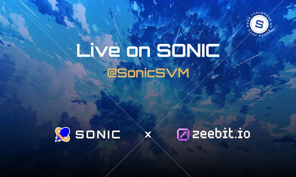 Zeebit to Launch Solana's First Onchain Web3 Risk-on Microgaming Platform Leveraging Sonic SVM
