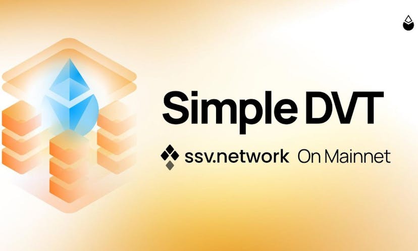 Simple DVT Module Powered by SSV.Network Goes Live