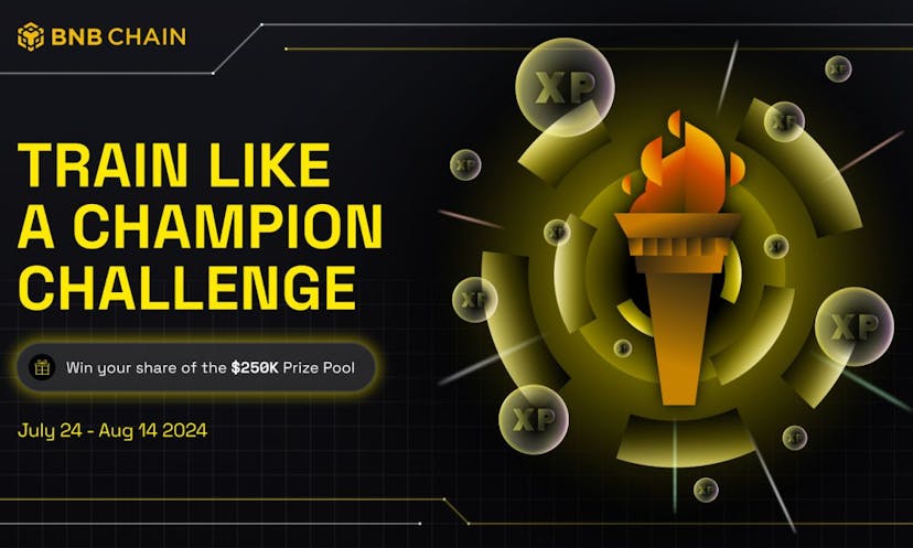Introducing BNB Chain’s Train Like A Champion Challenge With $250K Rewards