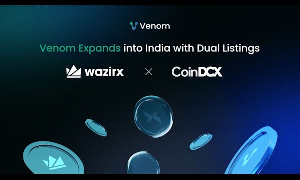 Venom Expands into India with Dual Listings on WazirX and CoinDCX