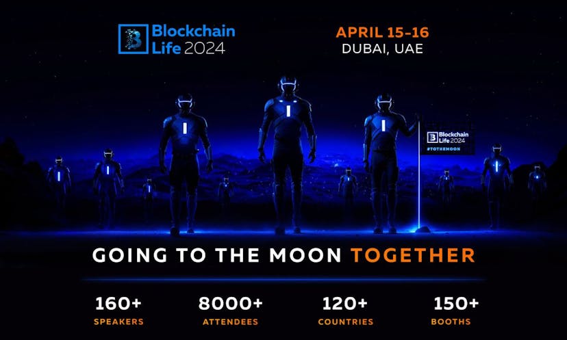 Blockchain Life 2024 in Dubai - Waiting for ToTheMoon