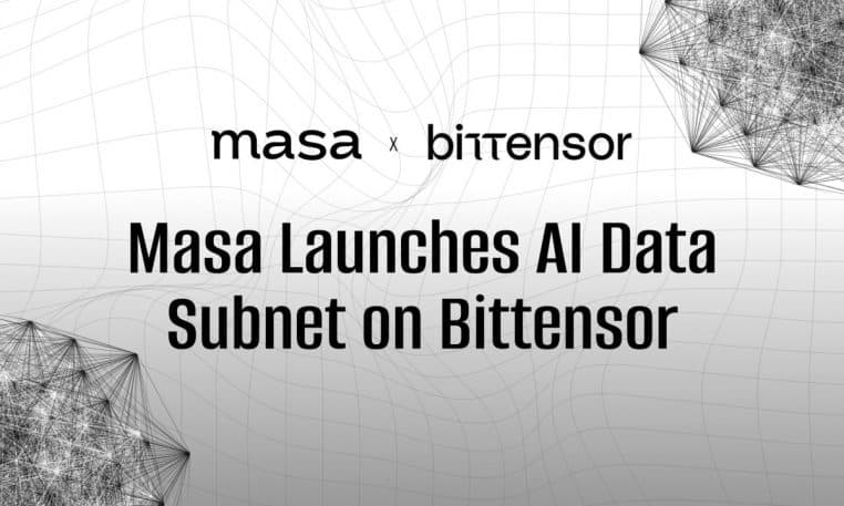 Masa Launches First AI Data Subnet on Bittensor with $MASA and Dual-Token Reward