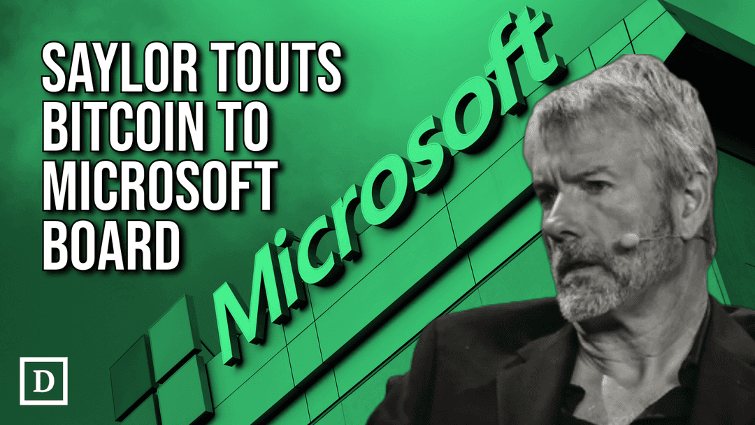 Saylor Urges Microsoft to Buy Bitcoin