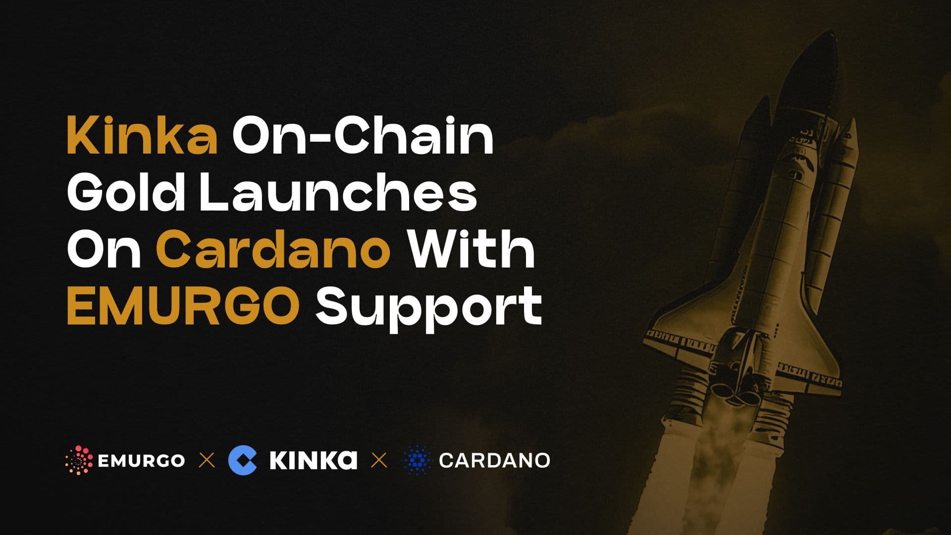 Kinka On-Chain Gold Launches on Cardano with EMURGO Support