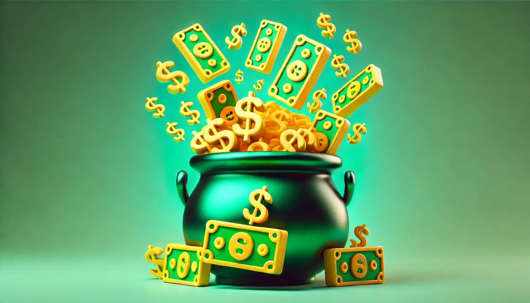 pot of dollars