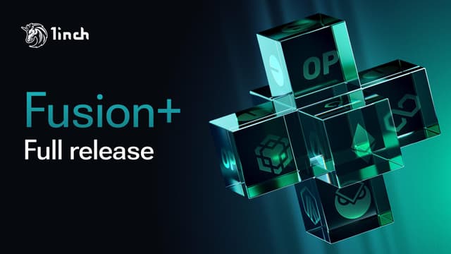 1inch launches Fusion+ to simplify cross-chain swaps by removing bridges