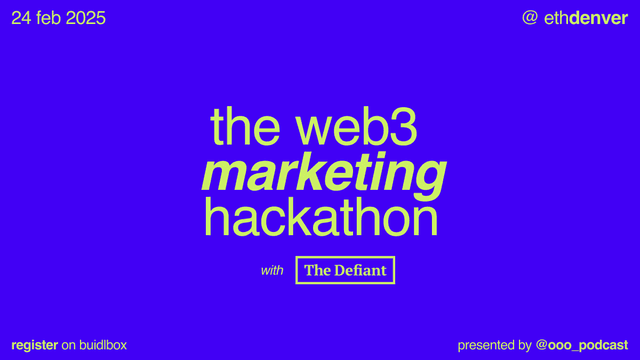 How the Web3 Marketing Hackathon Went from a Tweet to a Global Movement
