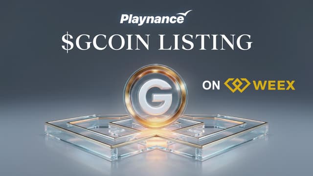 $GCOIN Lists on WEEX: Five Exchanges This June as Real Utility Drives Global Expansion