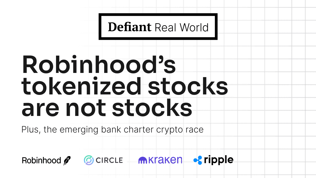 Robinhood's Tokenized Stocks Are Not Stocks