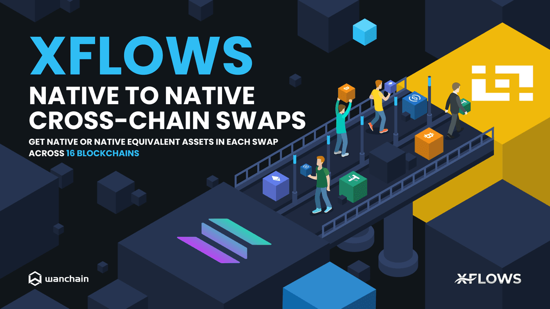 Wanchain Launches XFlows For Faster, Cost-Effective Native To Native Cross-Chain Swaps 