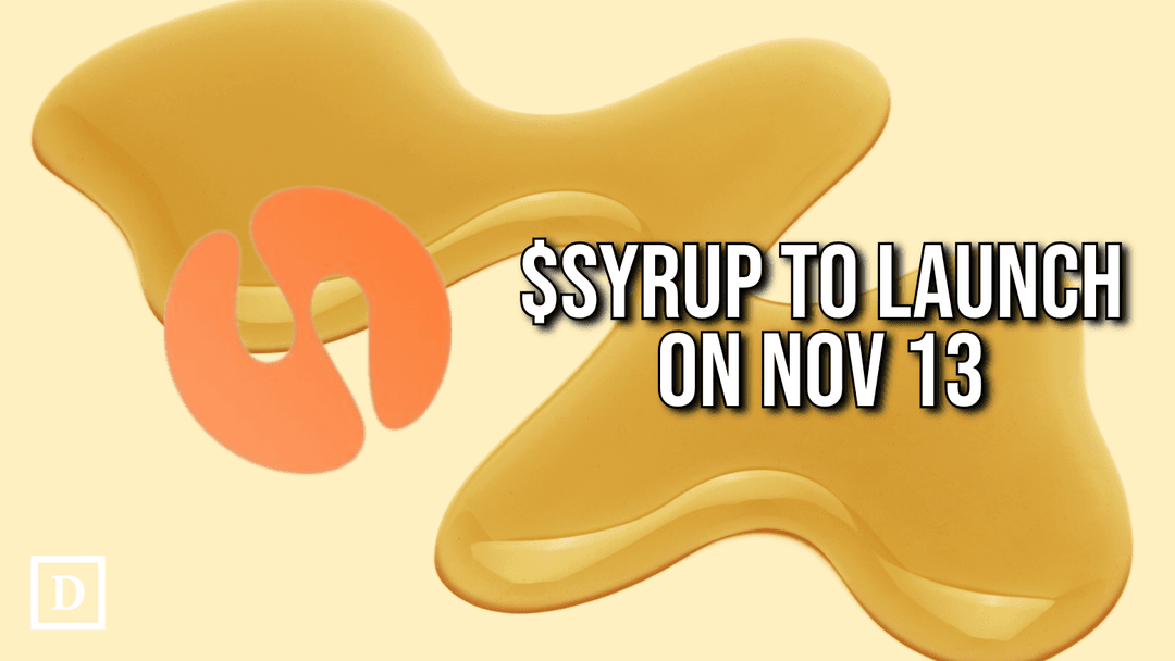 syrup logo with maple syrup background