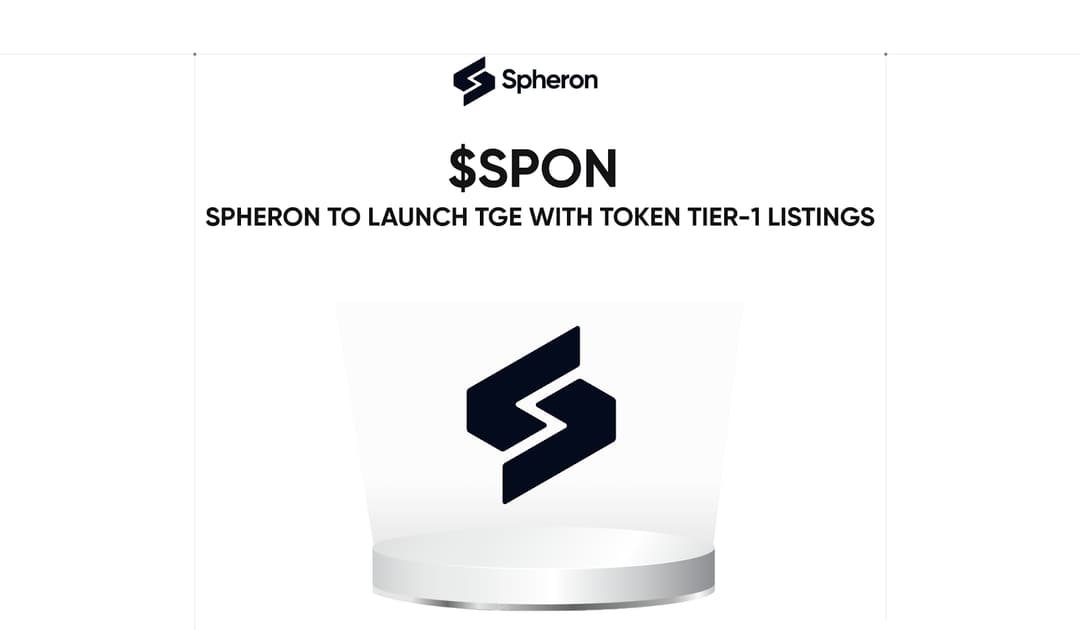 Spheron to Launch TGE with $SPON Token Tier-1 Listings