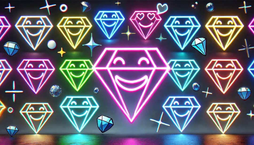 smiling diamonds