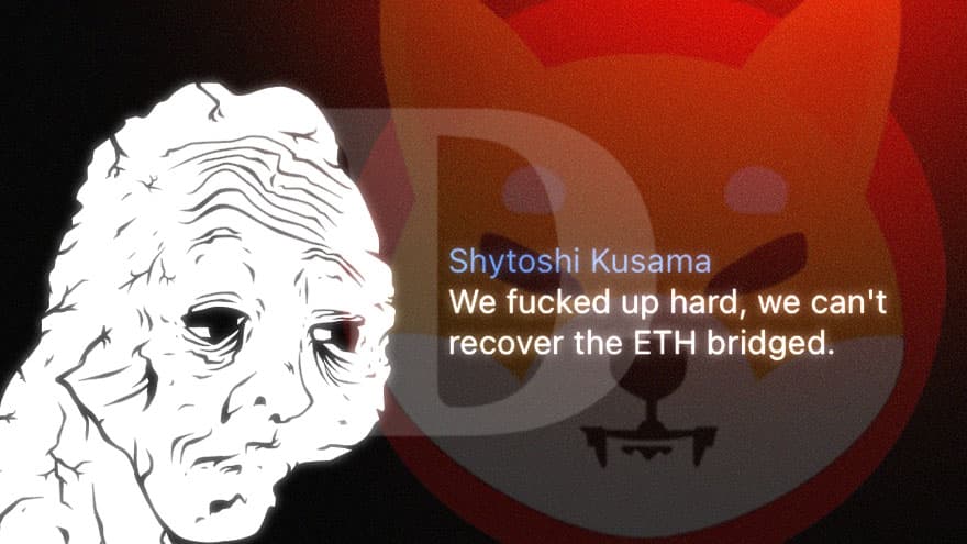 Shibarium Botches Launch With Bridged ETH Unrecoverable
